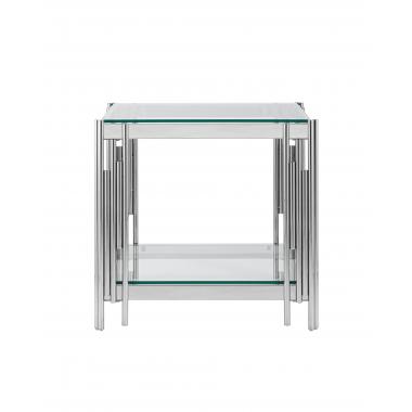 Журнальный столик ГЭТСБИ серебро