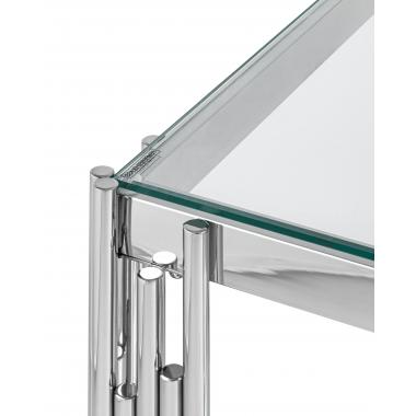 Журнальный столик ГЭТСБИ серебро