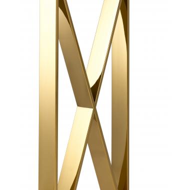 Консольный столик КРОСС золото