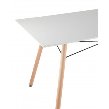 Стол Eames DSW Rectangle New белый