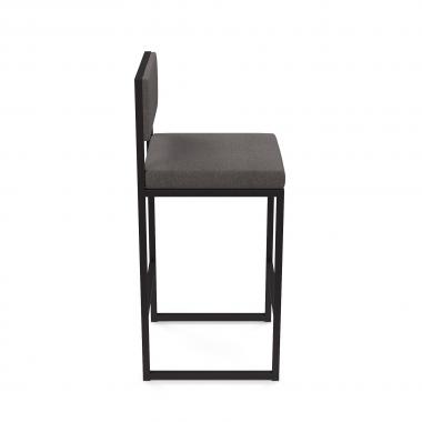 Барный стул Барнс-65 Velur Grey