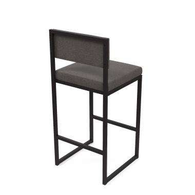 Барный стул Барнс-65 Velur Grey