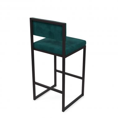 Барный стул Барнс-65 Velur Azure