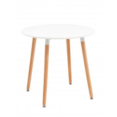 Стол круглый Рокки New D 80 белый