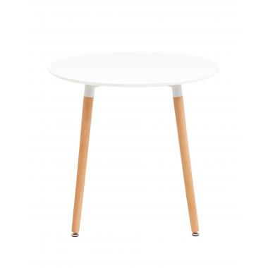 Стол круглый Рокки New D 80 белый