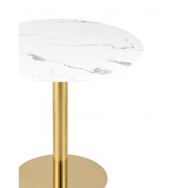 Стол обеденный Толедо белый мрамор 