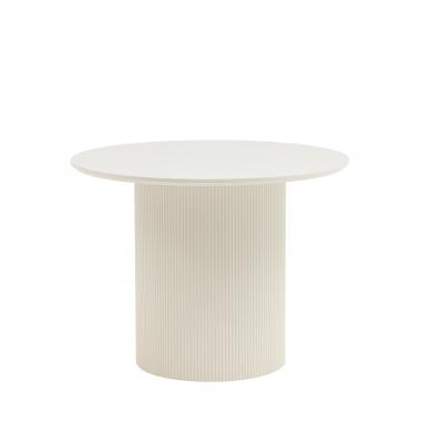 Стол Ballet круглый 100*75 молочный