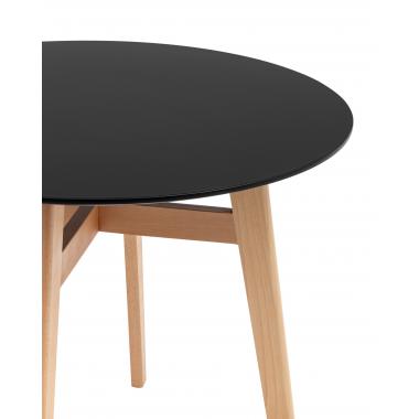 Стол Target Circle 90*90 черный