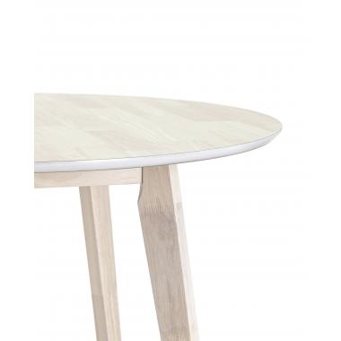 Стол GERDA 100*100 беленый дуб 