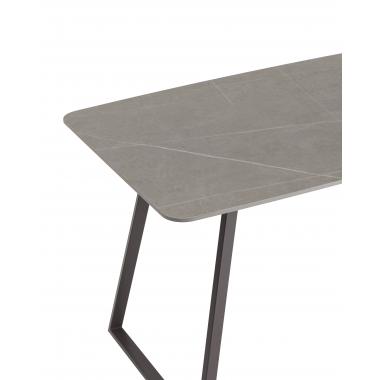 Стол Vermont керамика темная ножки серые