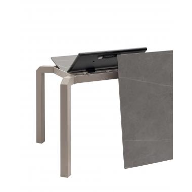 Стол обеденный Varden раскладной 180-240х90 серый