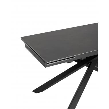 Стол обеденный Альянс раскладной 140-200*90 черный