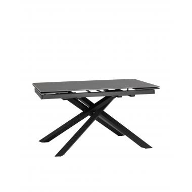 Стол обеденный Альянс раскладной 140-200*90 черный