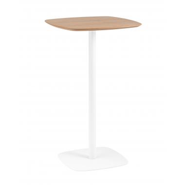 Стол барный Form светлое дерево/белый