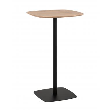 Стол барный Form светлое дерево/черный
