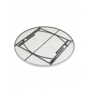 Стол круглый складной пластиковый Кейт 180