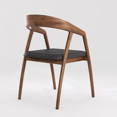 Стул Бридж орех темный