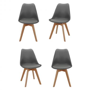 Комплект из 4-х стульев Eames Bon